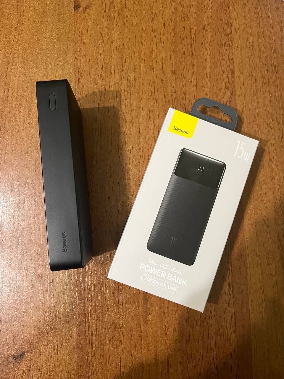 Павербанк, портативний зарядний пристрій Power Bank Baseus 20000mAh