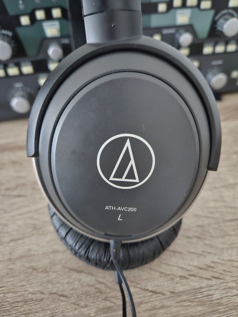 Słuchawki audio technica avc 200