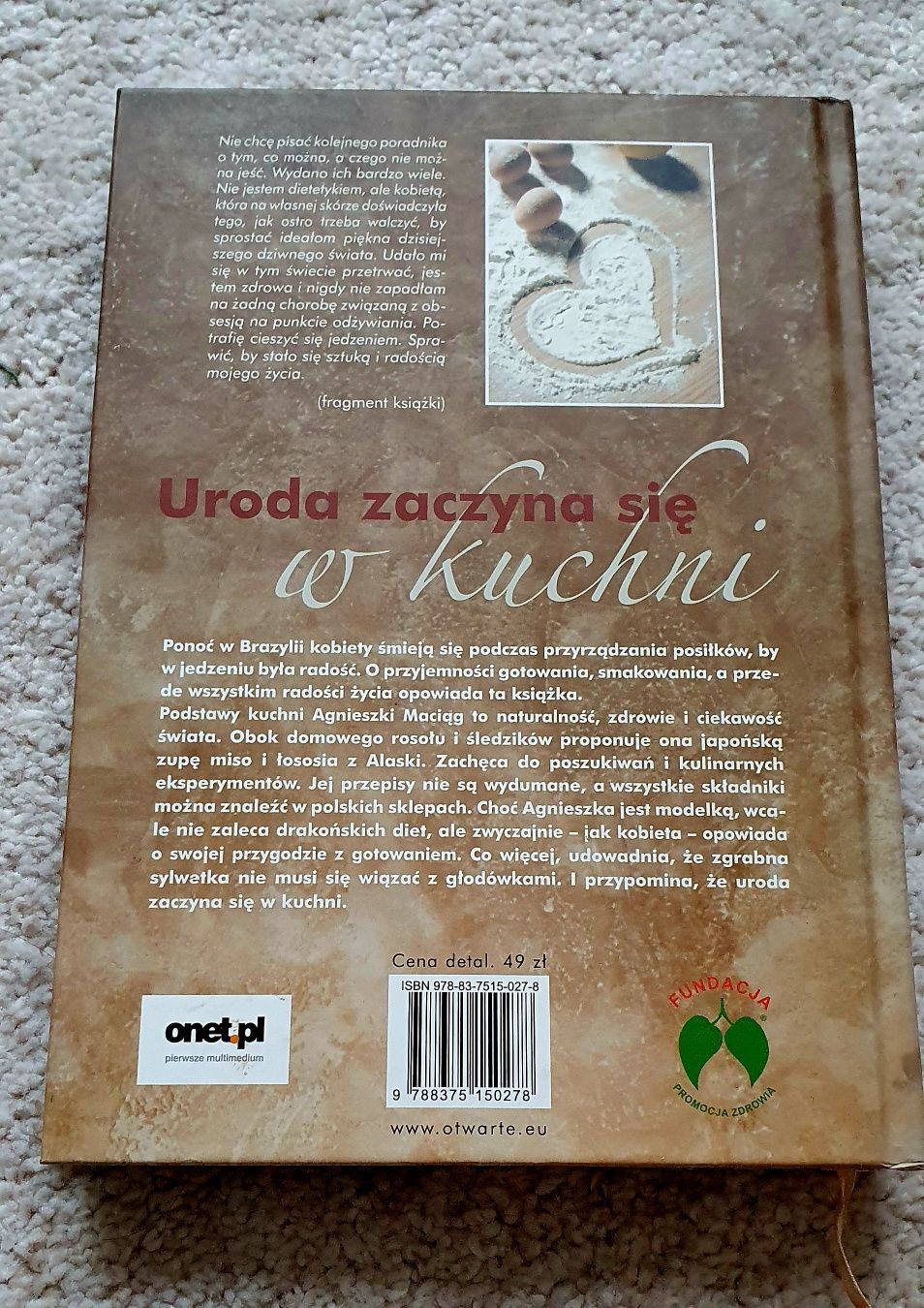 Książka Smak życia Agnieszka Maciąg