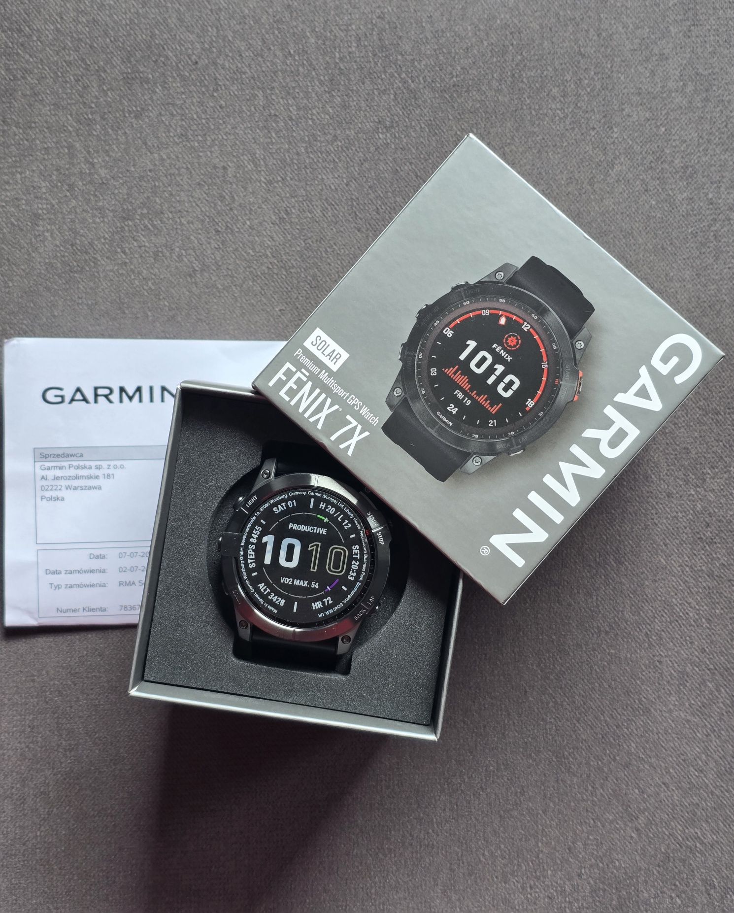 Okazja Nowy Garmin FÊNIX 7X Solar 51 mm Okazja