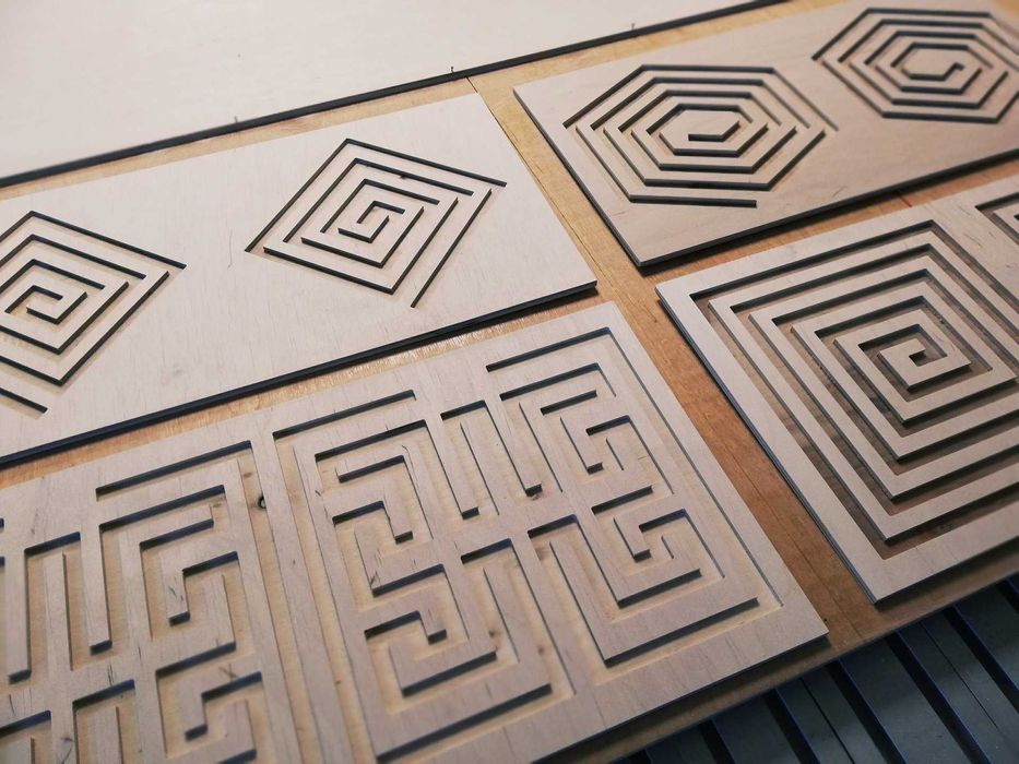 Фрезерування фанери / Криволінійне різання на ЧПК-верстаті ‼️ВИГІДНО‼️