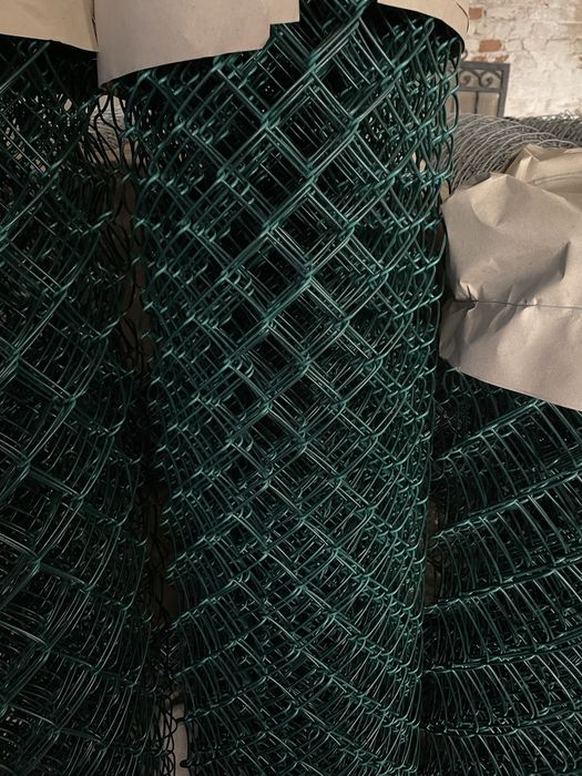 Сітка рабиця з ПВХ покриттям зелена,забор,сетка,огорожа від ВИРОБНИКА!