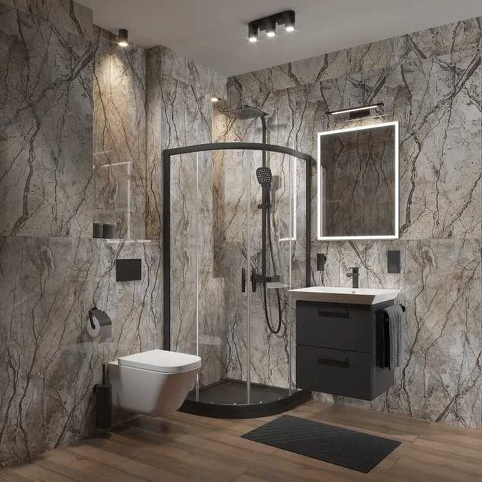 Listwa reflektorowa Laurin czarna 3 x GU10 Kanlux