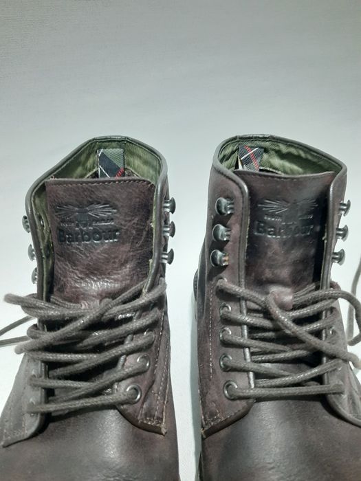 Оригінальні  черевики Barbour , колір коричневий 9, 27.8 см устілка