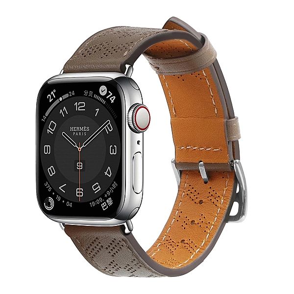Strap Leather skórzany pasek Apple Watch SE, 9, 8, 7, 6, 5, 4, 3, 2, 1