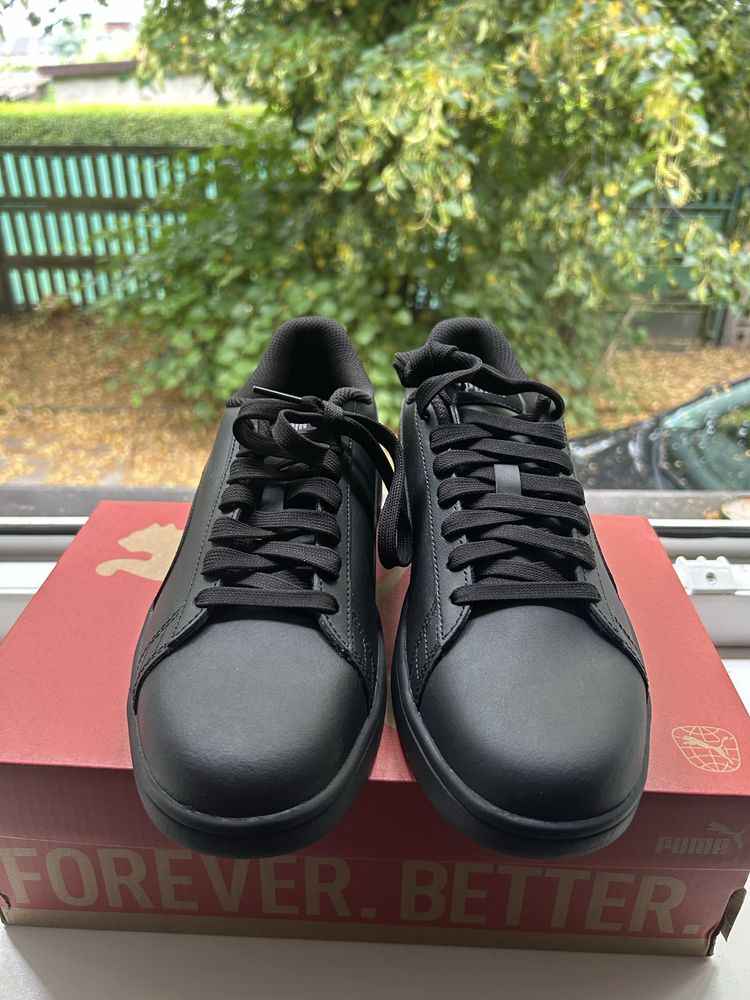 PUMA Smash v2 L Męskie Sneakersy BUTY SPORTOWE czarne r. 40