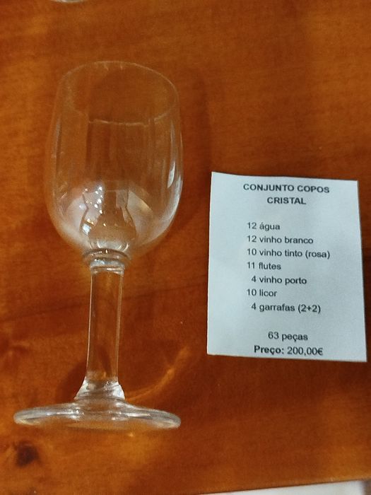 3 Serviços de Copos