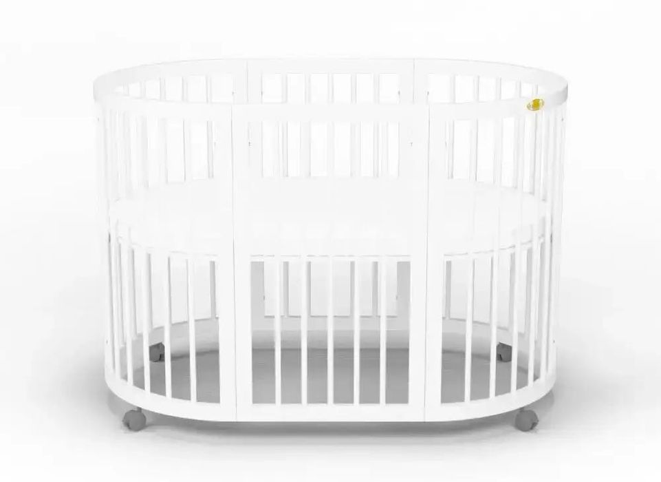 Дитяче ліжко Ingvart 9в1 + матрац. Ліжечко-трансформер.