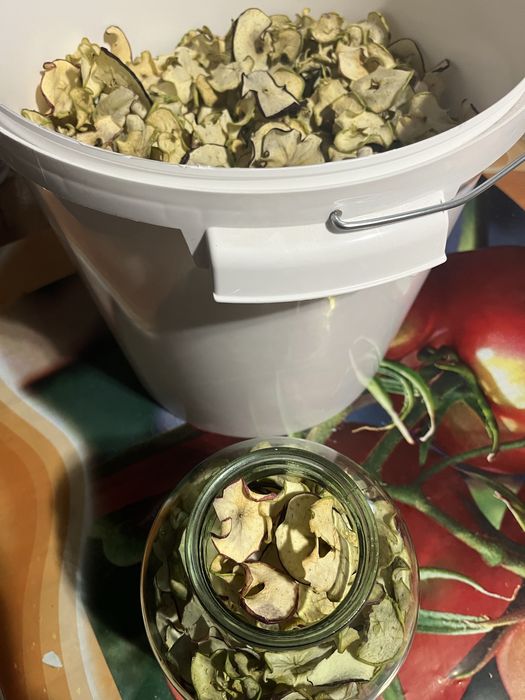 Яблука сушені різних сортів