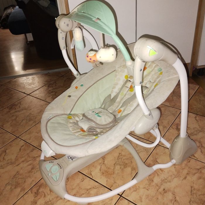 Leżaczek Bujaczek z wibracja i melodie. Odbiór osobisty