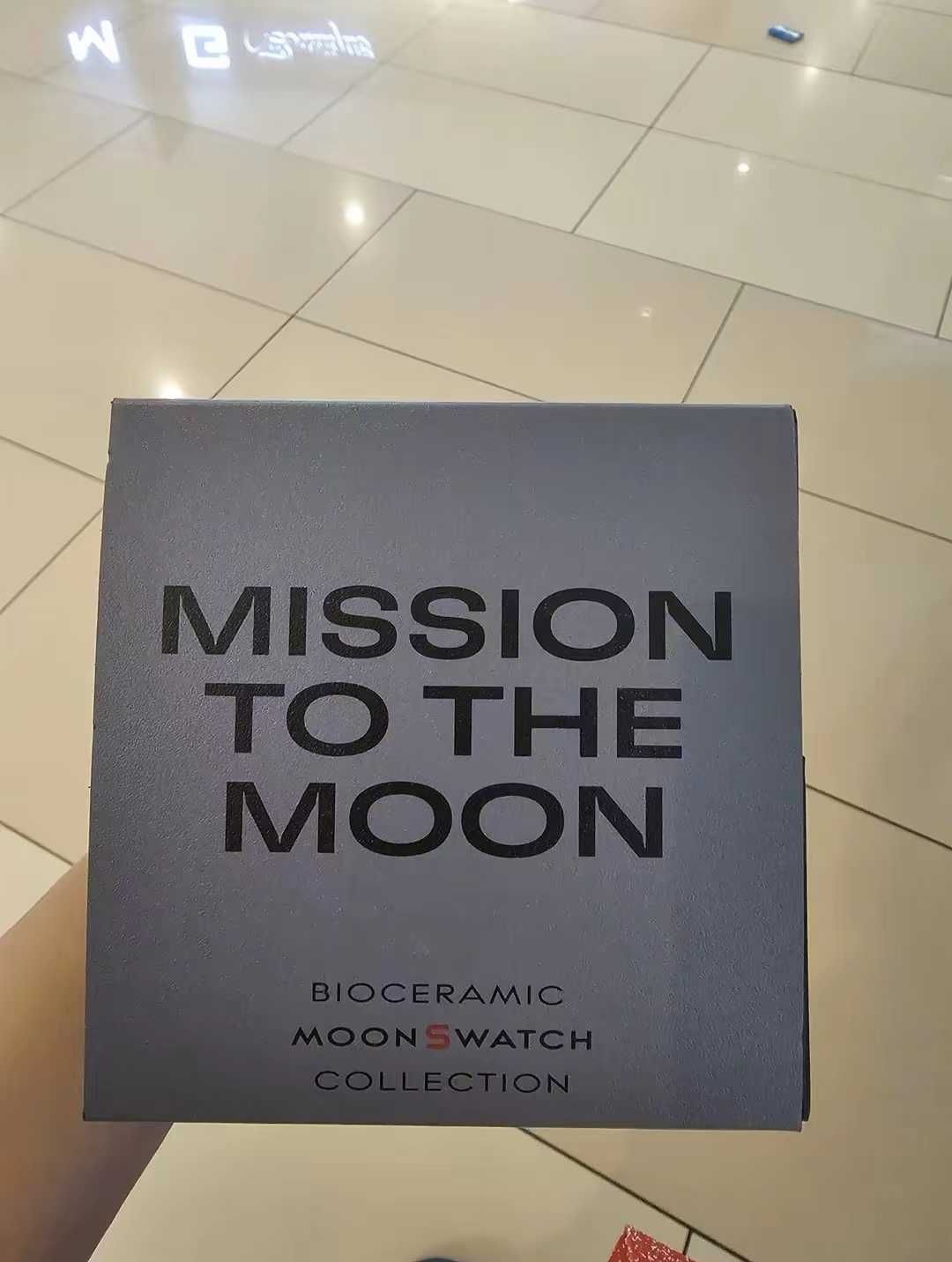 Swatch x Omega Bioceramic Moonswatch Mission to the MoonCzarny