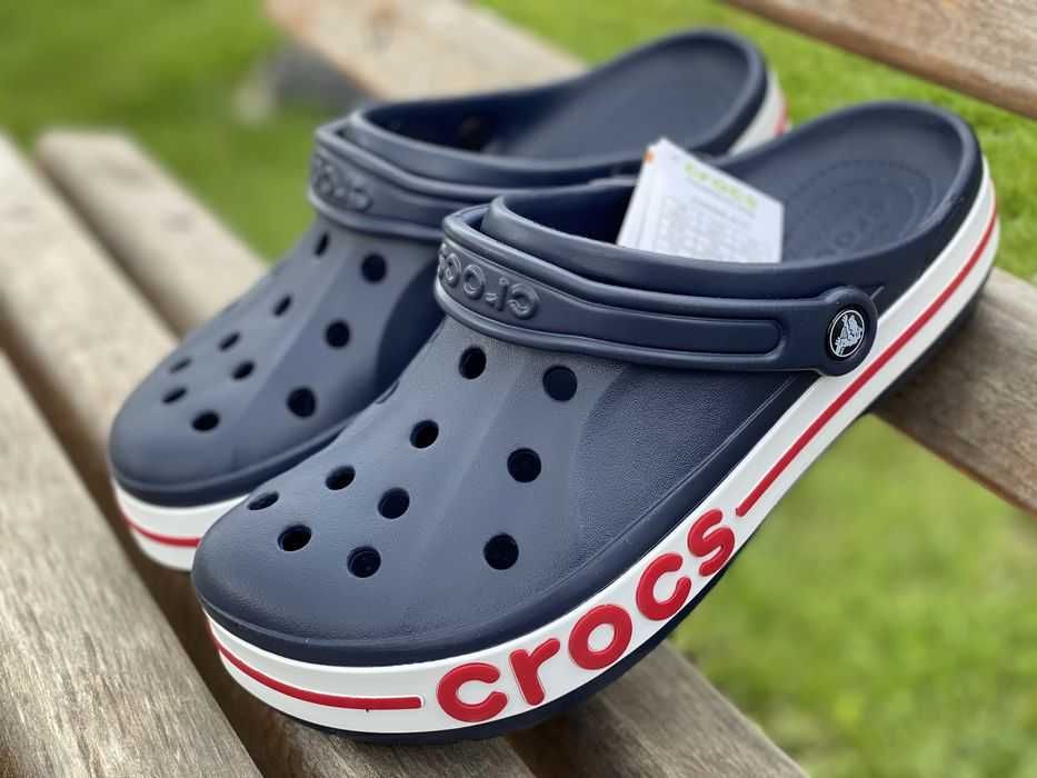 Купить Оригинал Крокс Crocs Bayband Мужские Женские Белые 36-44