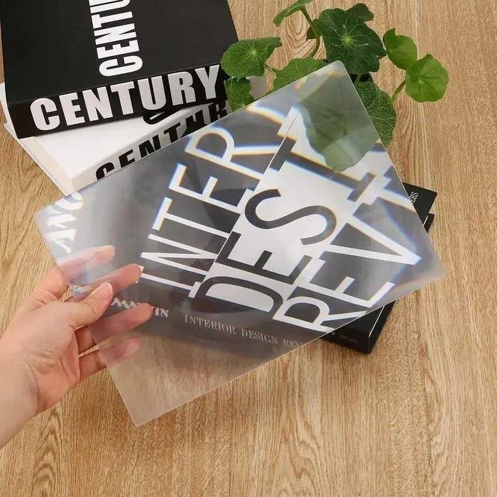 Увеличительная линза Френеля 3х кратная для чтения книг 29,7*21 см