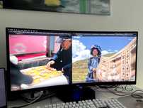 Dell S3422DWG 34" Zakrzywiony UltraWide QHD, 144Hz, 1ms – Stan idealny