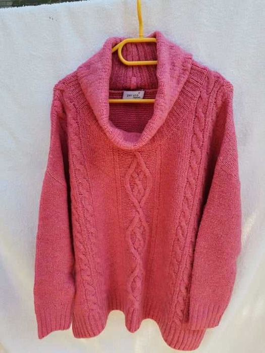Różowy sweter Marks & Spencer