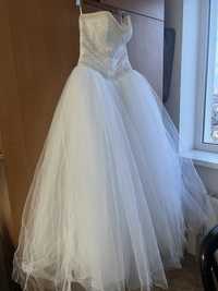 Продам свадебное белое платье