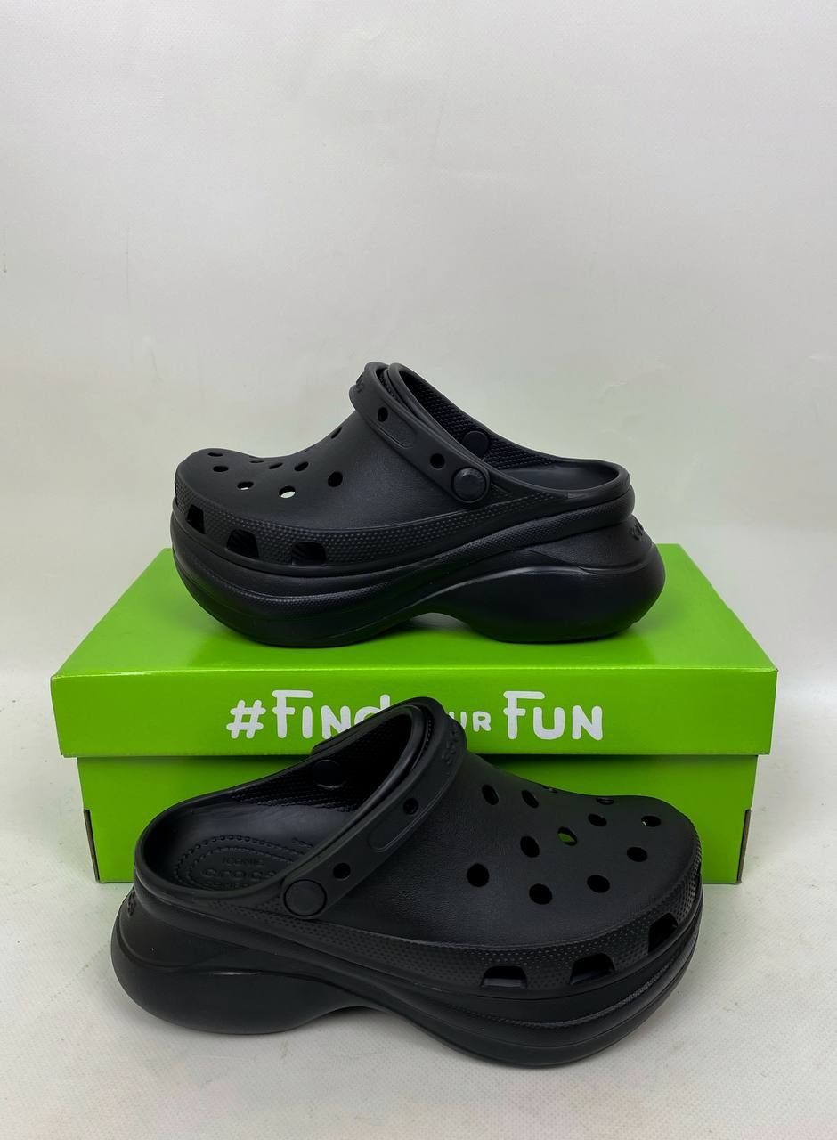 Купить сабо крокс Crocs Classic Bae на платформе, новинка акция