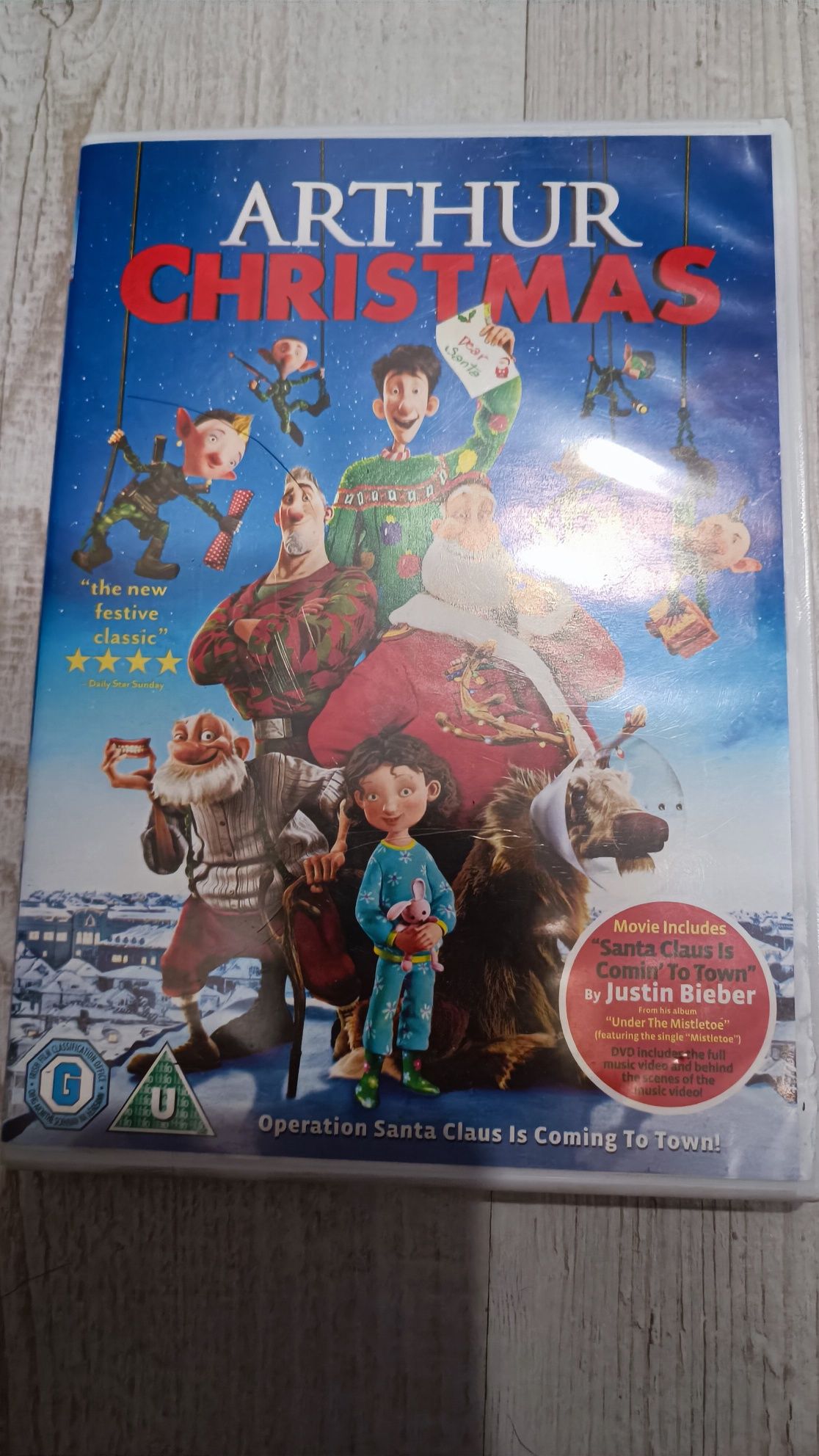 Płyta  DVD Arthur Christmas język angielski