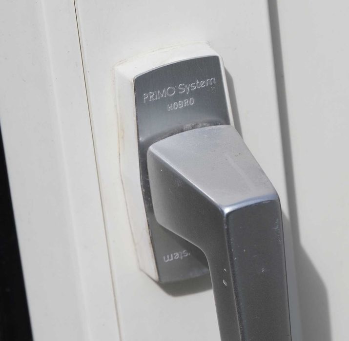 Drzwi tarasowe, dwuskrzydłowe PRIMO SYSTEM PCV, z demontażu 150/215 cm