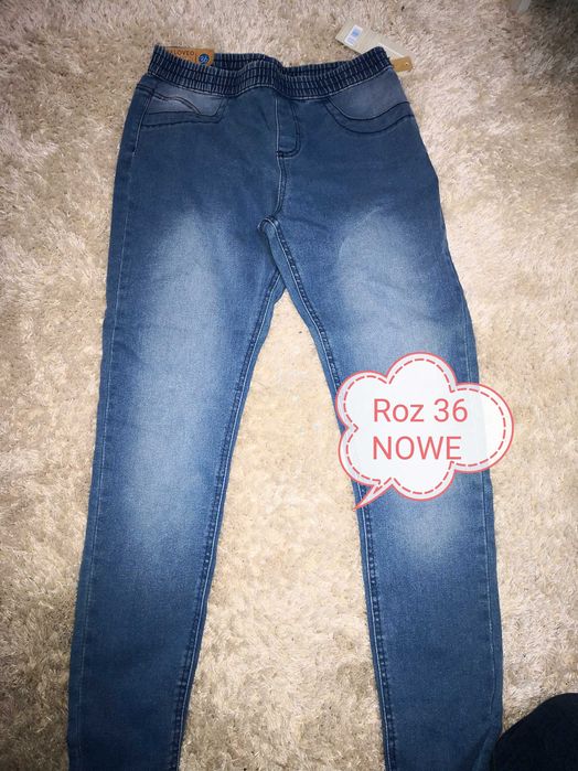 NOWE Spodnie jeans 36