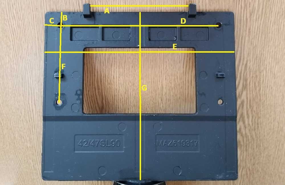 Podstawa MAZ619317 do TV LG 42SL9500