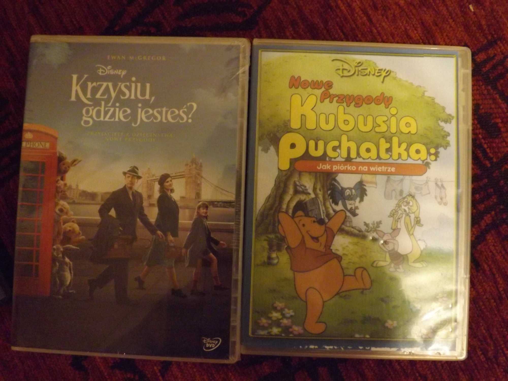 Kubuś puchatek, maleństwo 10 dvd disney tygrysek bajki filmy