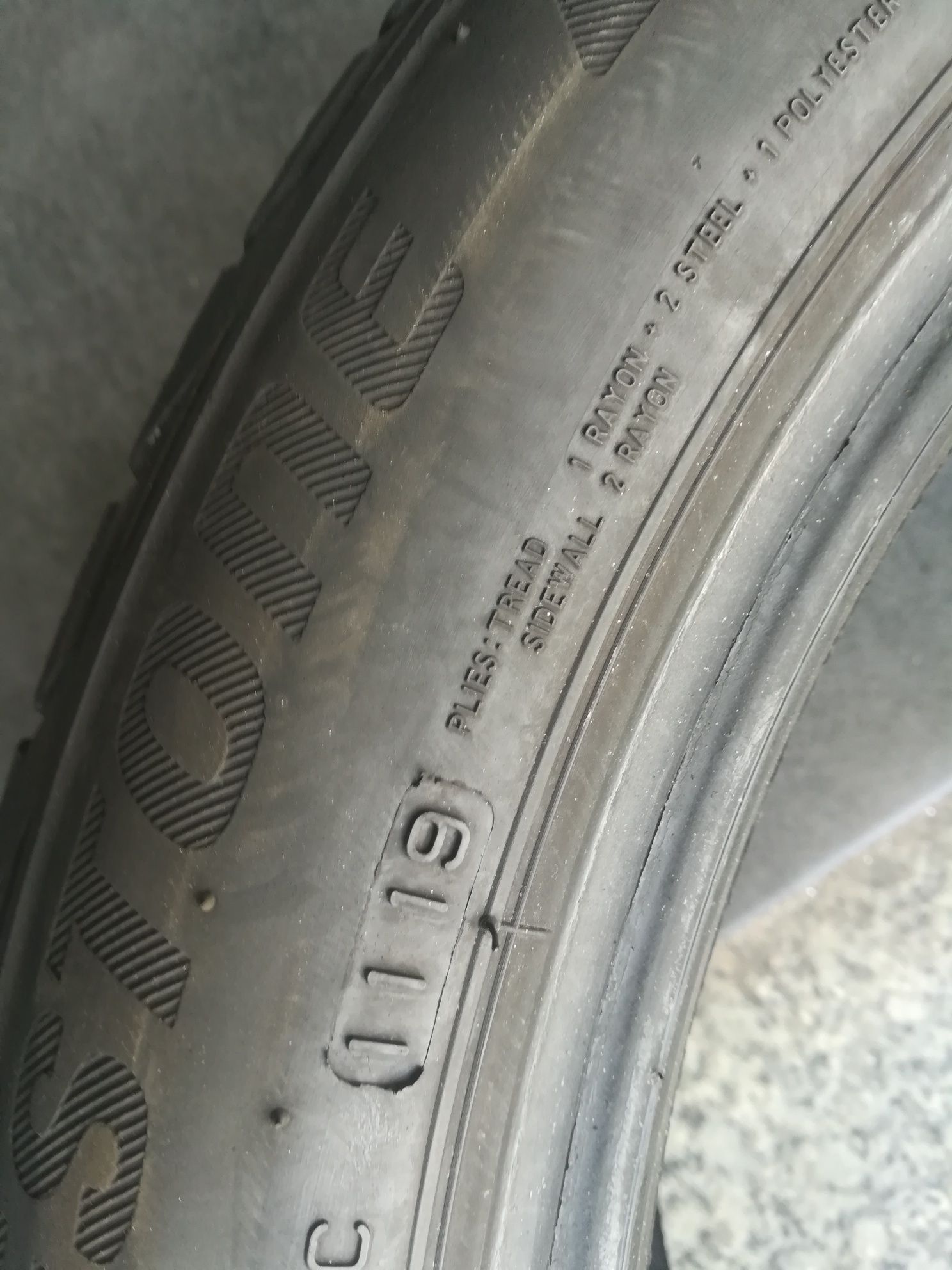 2 pneus 225 45 r17 Rft Bridgestone