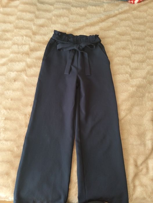 Штани палацо шкільні для дівчинки