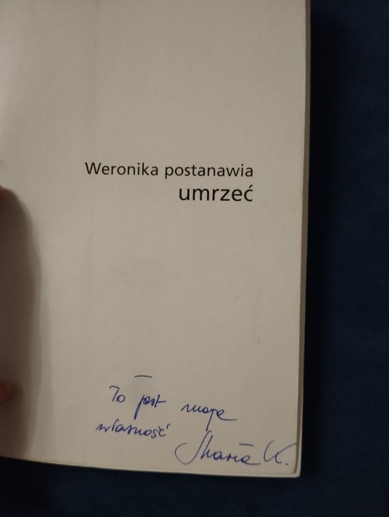 Książka Weronika postanawia umrzeć Paulo Coelho