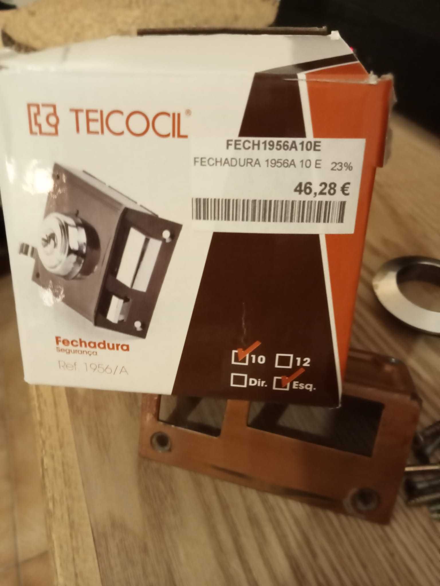 fechadura Teicocil quatro entradas