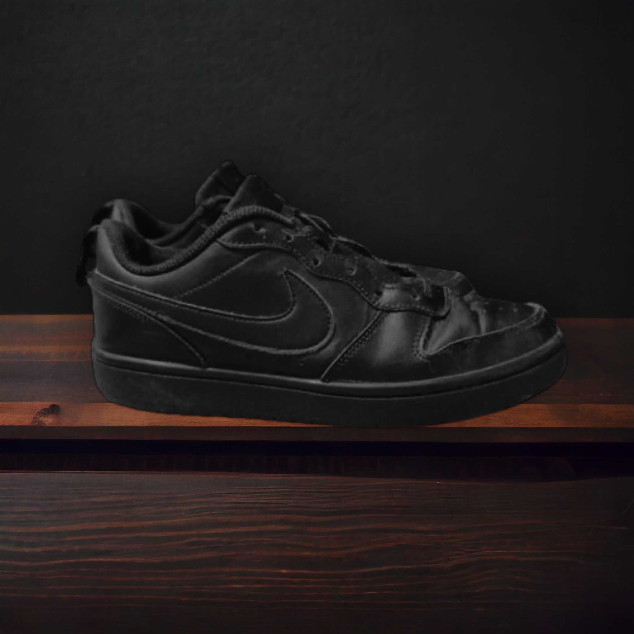 Buty Nike Air Force 1 Czarne AF1 Damskie