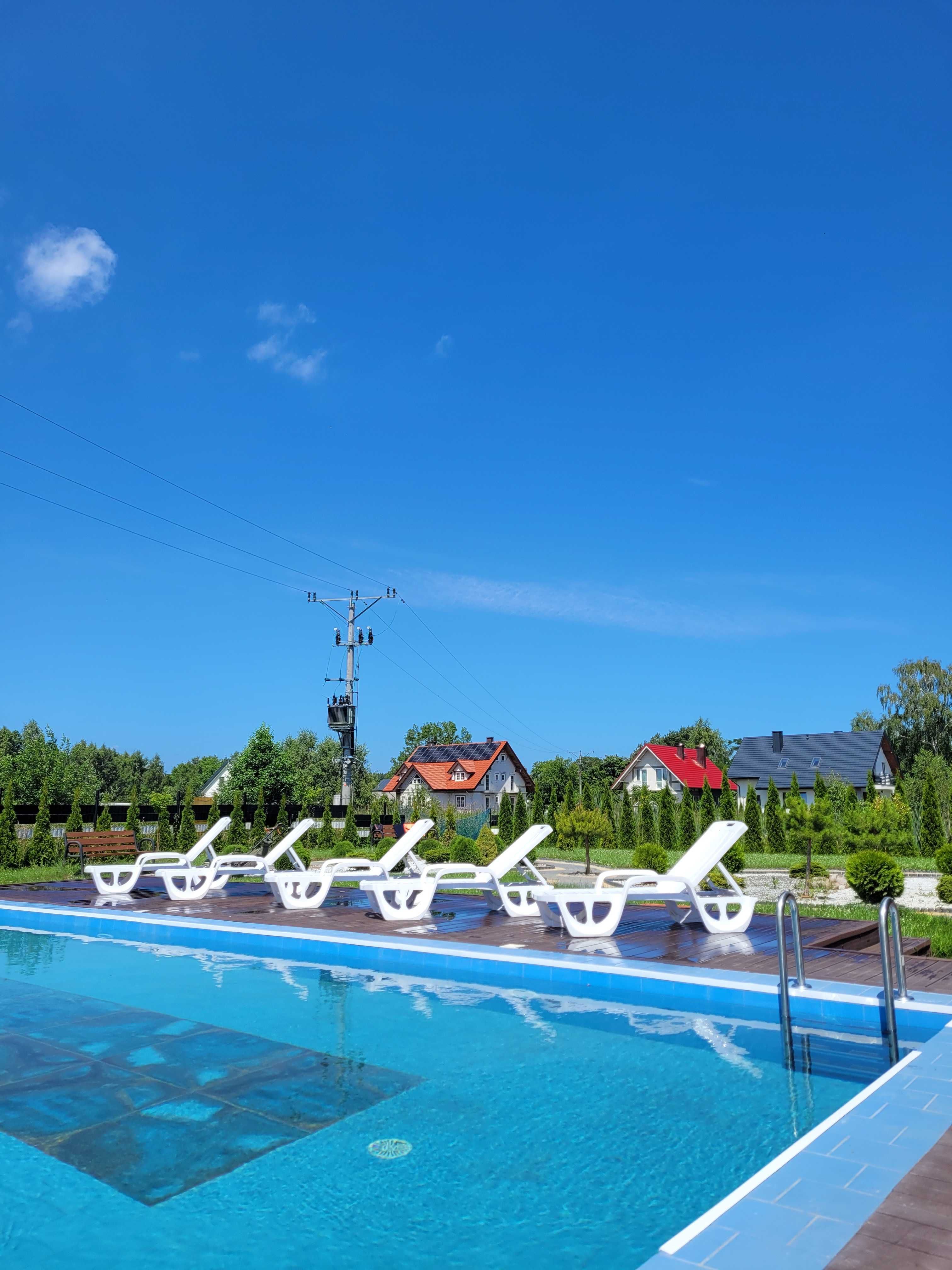 Wynajem drewnianych domków - Spokojna Przystań, Jantar