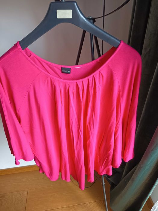Bodyflirt różowa bluzka nietoperz r. oversize XL