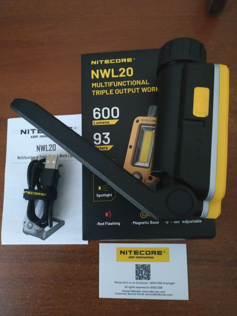 Nitecore NWL20. ORIGINAL.