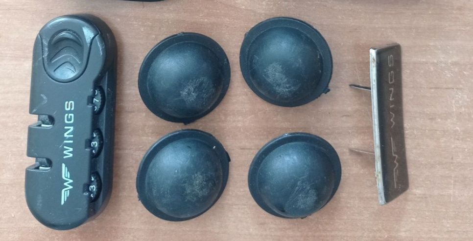 Валіза Wings, запчастини