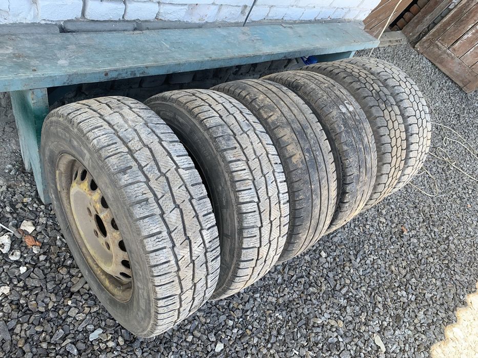 Резина шини з дисками 195/70 r15C 3 пари,  vito w638 шрот!