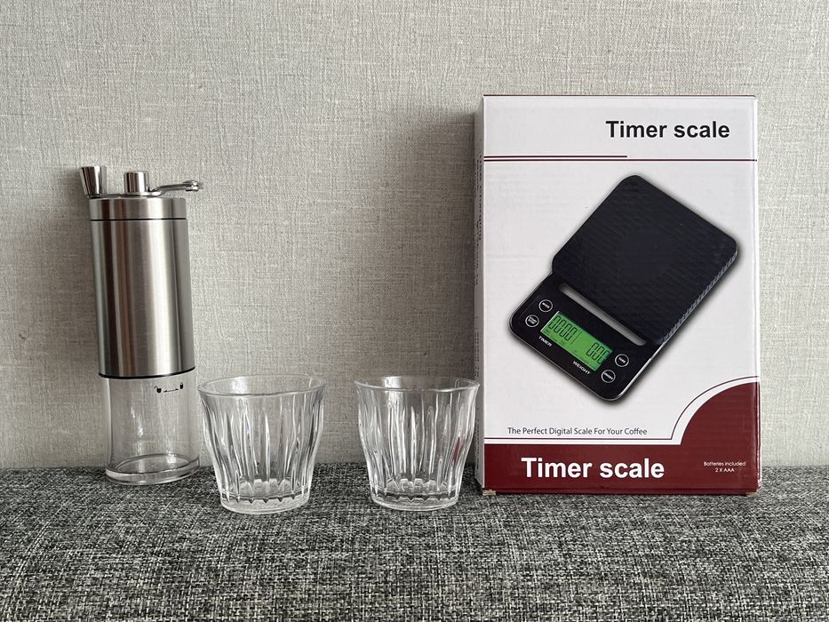 Набір для приготування кави | пуровер | V60 | воронка