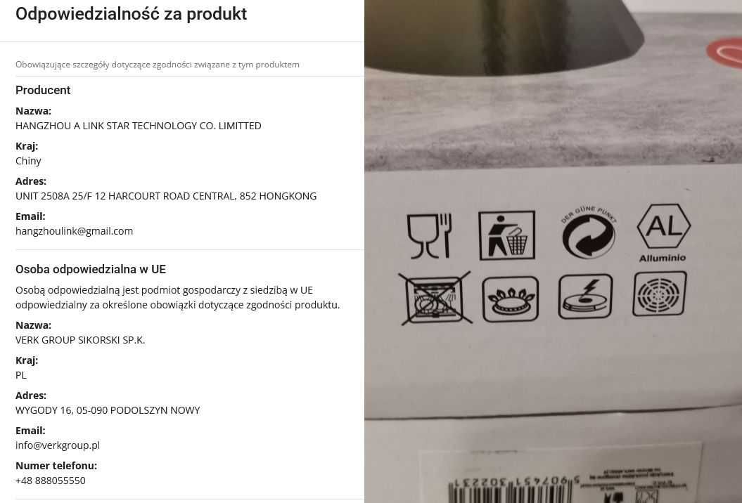 Kawiarka zaparzacz do kawy 9 kaw 450ml aluminiowa
