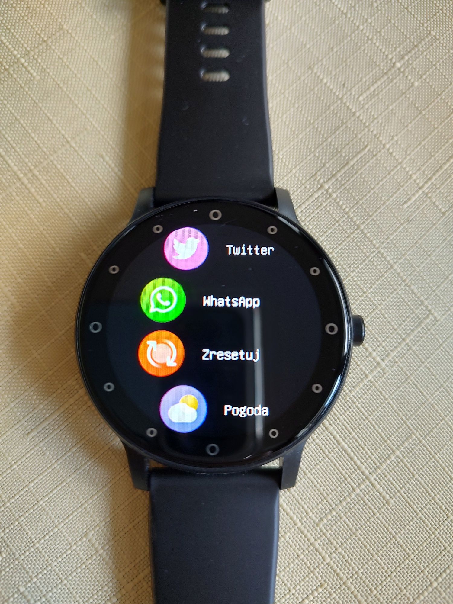 Smartwatch wyświetlacz amoled