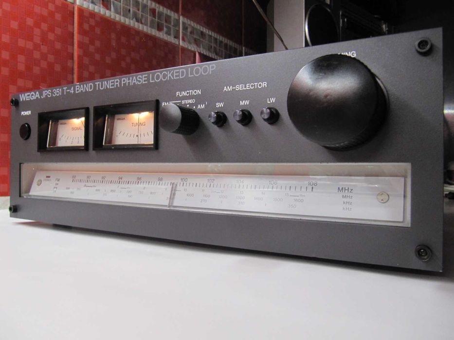 Аналоговый FM/MW Тюнер от SONY - Wega JPS 351Т-4 HI-FI *Gold Vintage