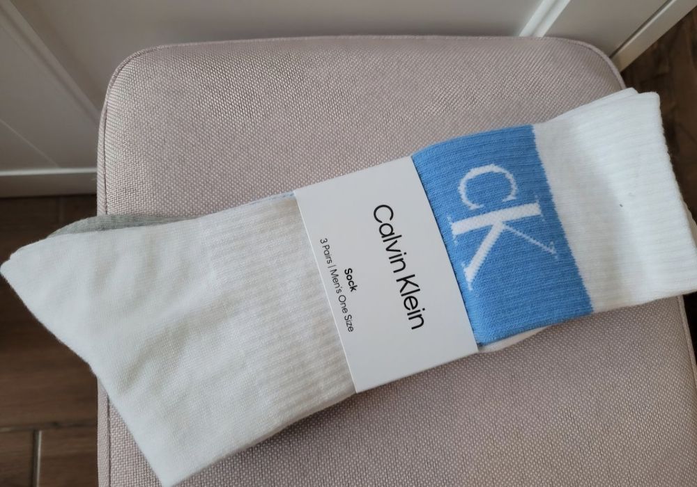 Skarpetki Męskie 3pak Calvin Klein