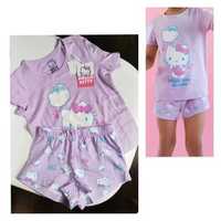 Nowa Piżama 110 piżama krótka kot piżama 110 Hello Kitty