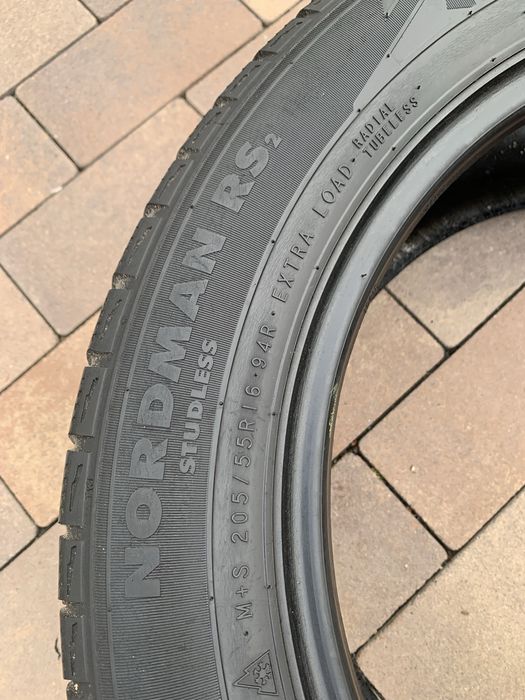 Зимові шини(резина) 205/55 R16 “NOKIAN” Nordman RS2 - 2шт.