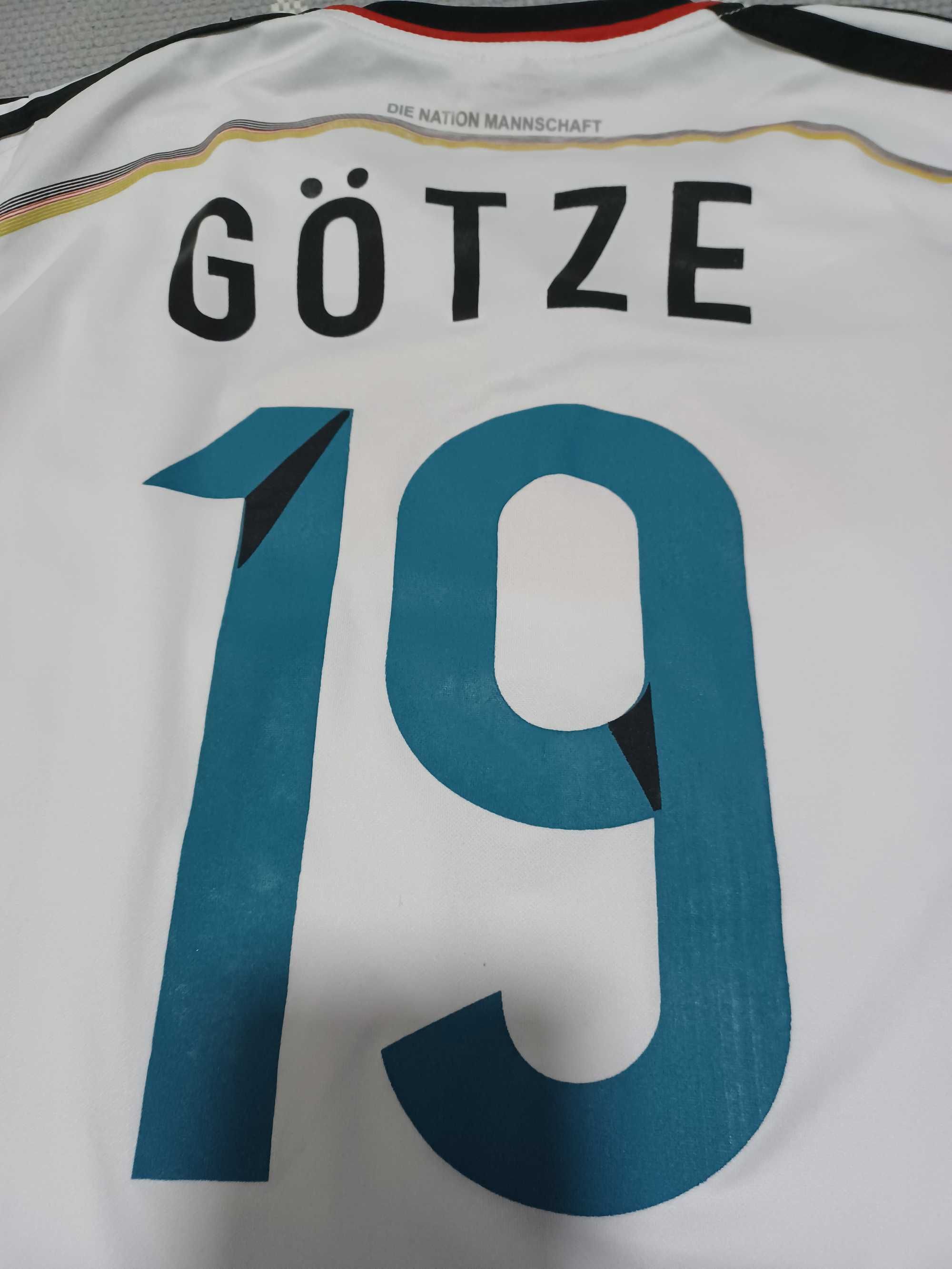 Koszulka Reprezentacji Niemiec 2014 Gotze S