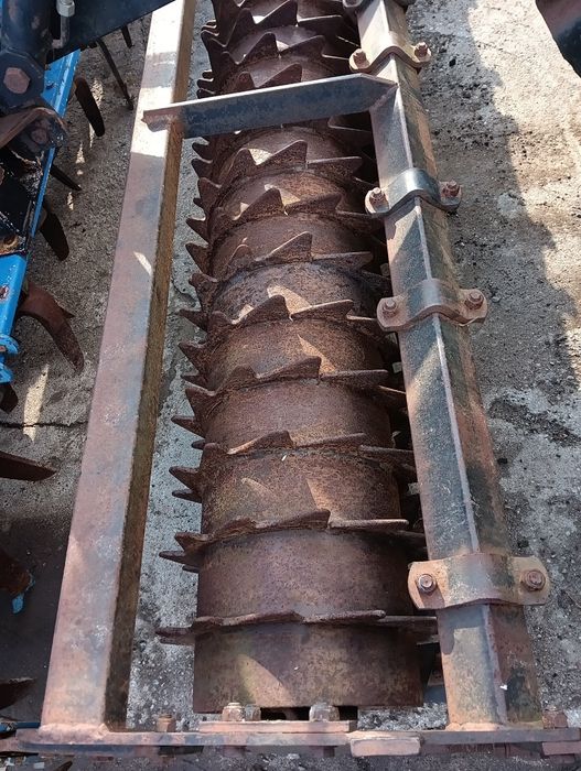 Zestaw uprawowo siewny 3m , siewnik smażone , brona wirnikowa 3m