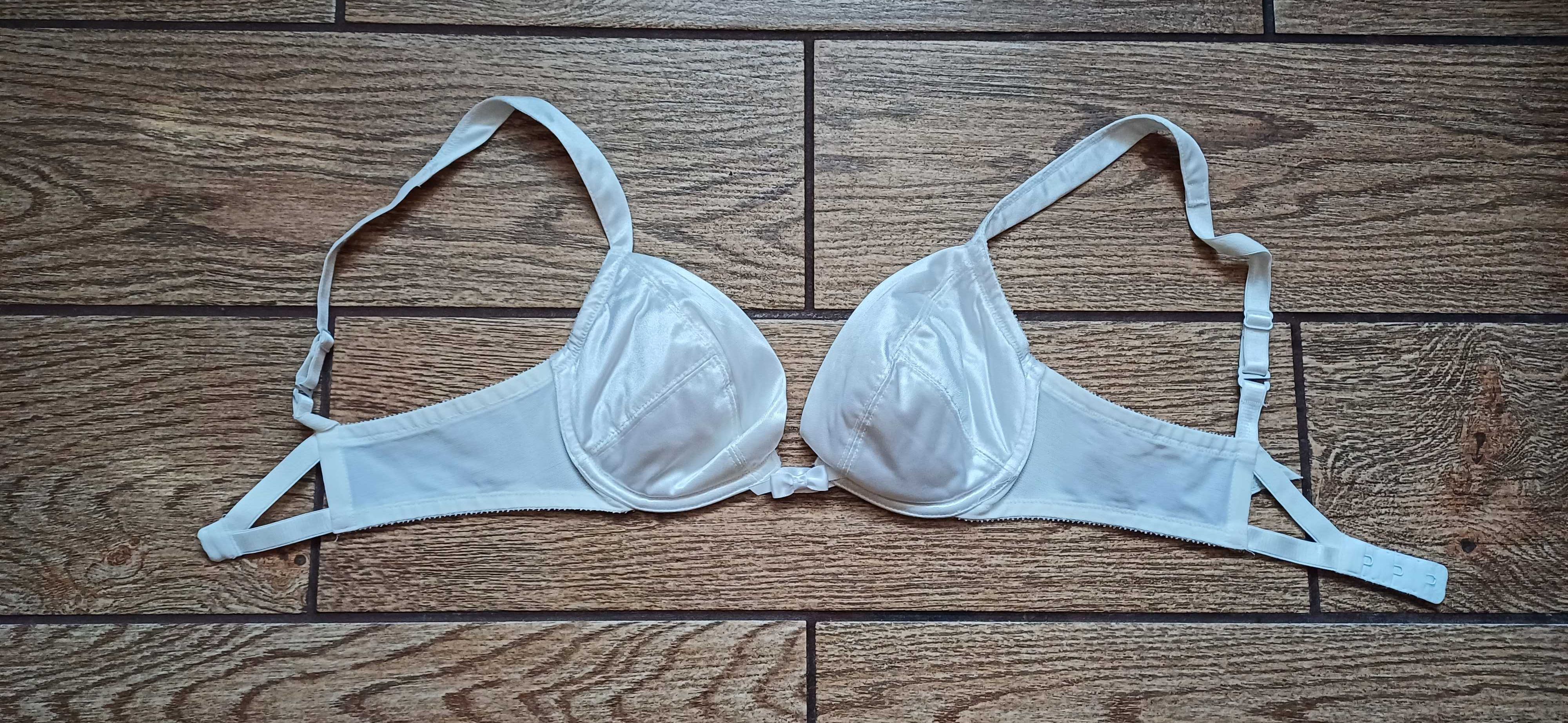 Biały# kremowy biustonosz Wonderbra r. 70 C