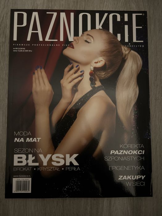 Czasopismo Paznokcie nr 89 (5/2018)