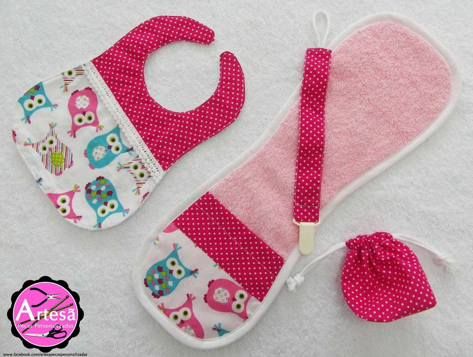 Babetes de ombro para proteger os papas