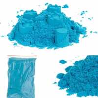 PIASEK KINETYCZNY niebieski 1KG magiczny piaskolina prezent dla dzieci