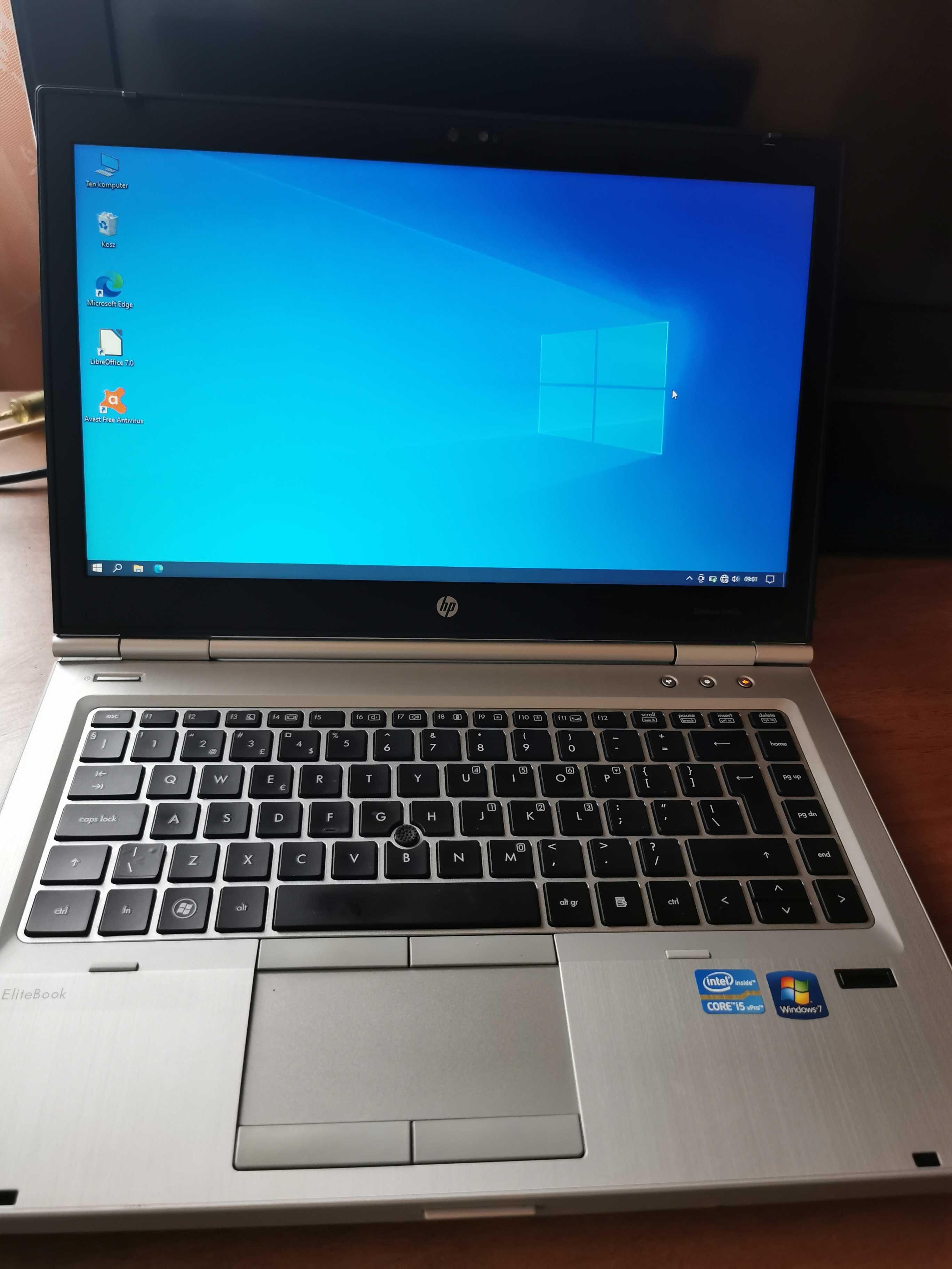 Laptop hp elitebook 8460p Intel Core i5 4gb tam 250GB HDD Win 10